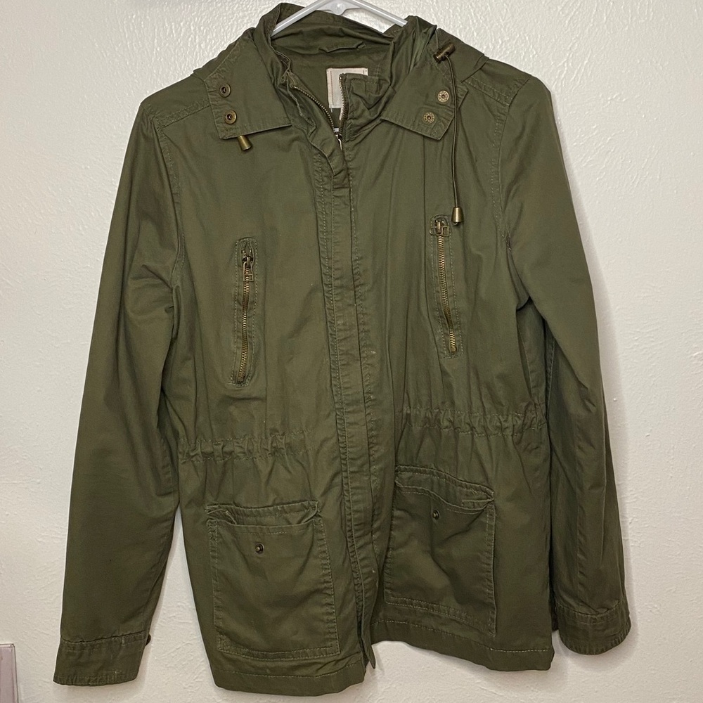 Green coat 🧥